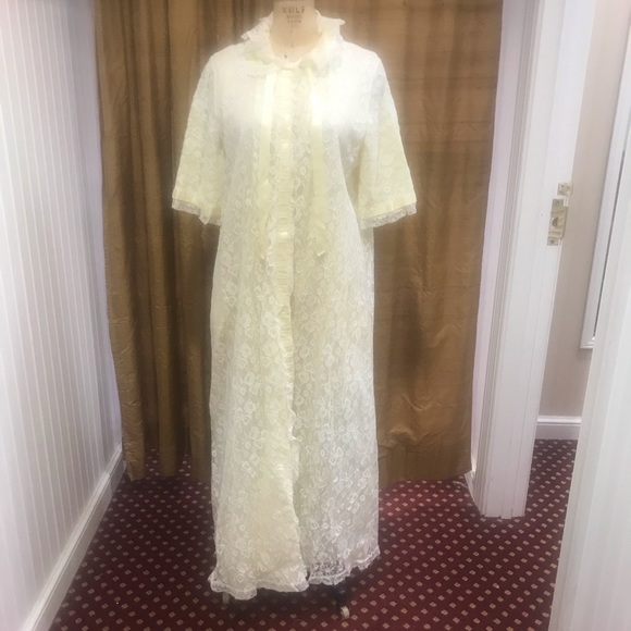 Odette Barsa Intimates Sleepwear Vintage Odette Barsa Gorgeous Nightgown And Robe Poshmark